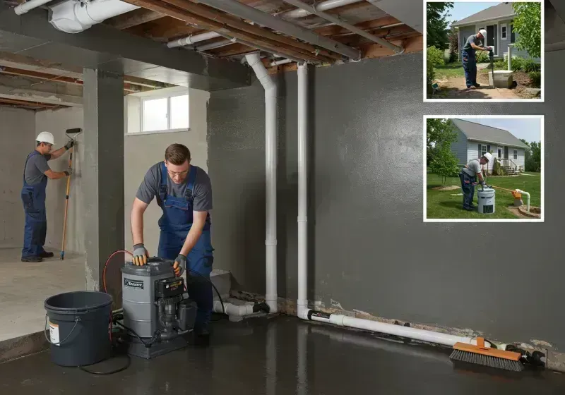 Basement Waterproofing and Flood Prevention process in Hermitage, MO